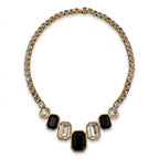Vintage Monet Rhinestone Statement Necklace