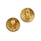 Vintage Gold Tone Medallion Set