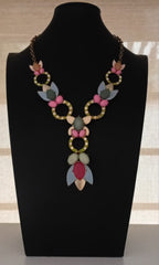 Vintage Floral Statement Necklace