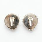 Vintage DeLuigoro Rhinestone Cluster Clip-On Earrings