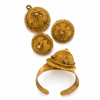 Vintage Mughal-Inspired Indian Jewelry Set