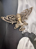 Vintage Art Nouveau Fairy Wing Brooch