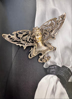 Vintage Art Nouveau Fairy Wing Brooch