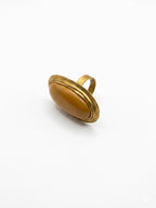 Vintage Modernist Oversized Cabochon Ring