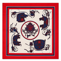 Vintage Hermès Ex-Libris Silk Scarf
