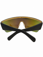 CELINE Oversized Mirrored Shield Sunglasses