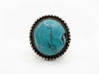 Vintage Turquoise Stone Statement Ring