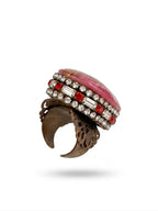 Vintage Handmade Levantine Statement Cocktail Ring