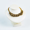 J.Crew Vintage Gold Chain Statement Necklace