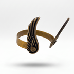 Antiqued Bronze Winged Cuff Bracelet
