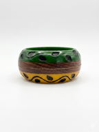 Vintage Lucite Statement Bangle Bracelet