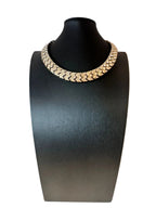 Vintage Art Deco Crystal Collar Necklace