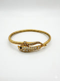 Vintage Sphinx Signed Serpent Bangle