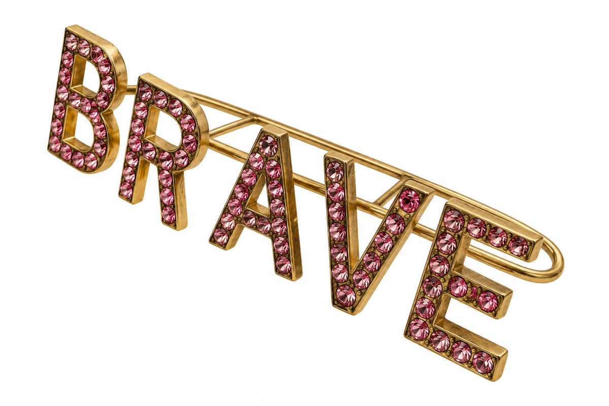 Barbara Bologna BRAVE Crystal Four-Finger Ring