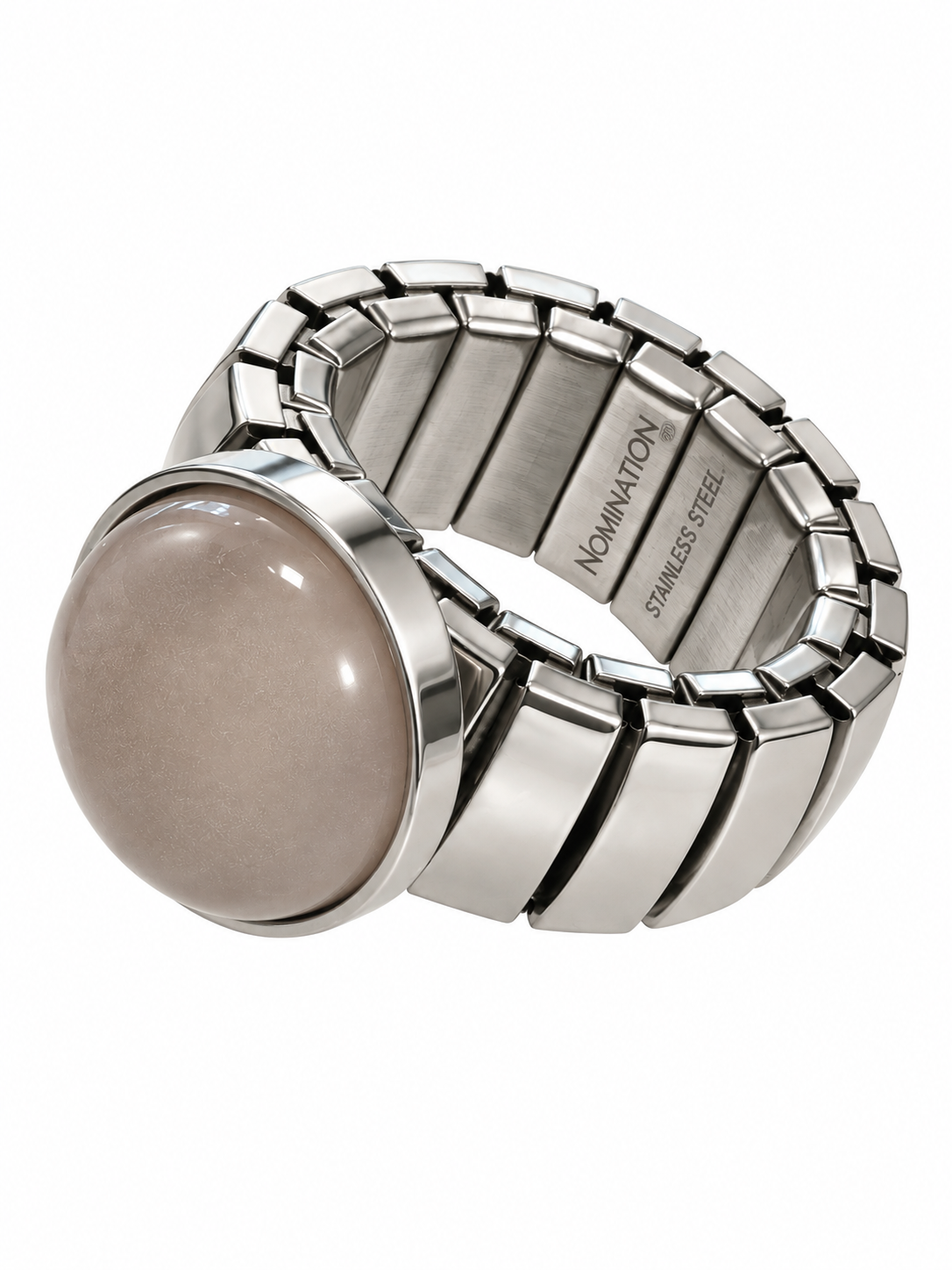 Nomination Italy Pink Cabochon Stretch Ring