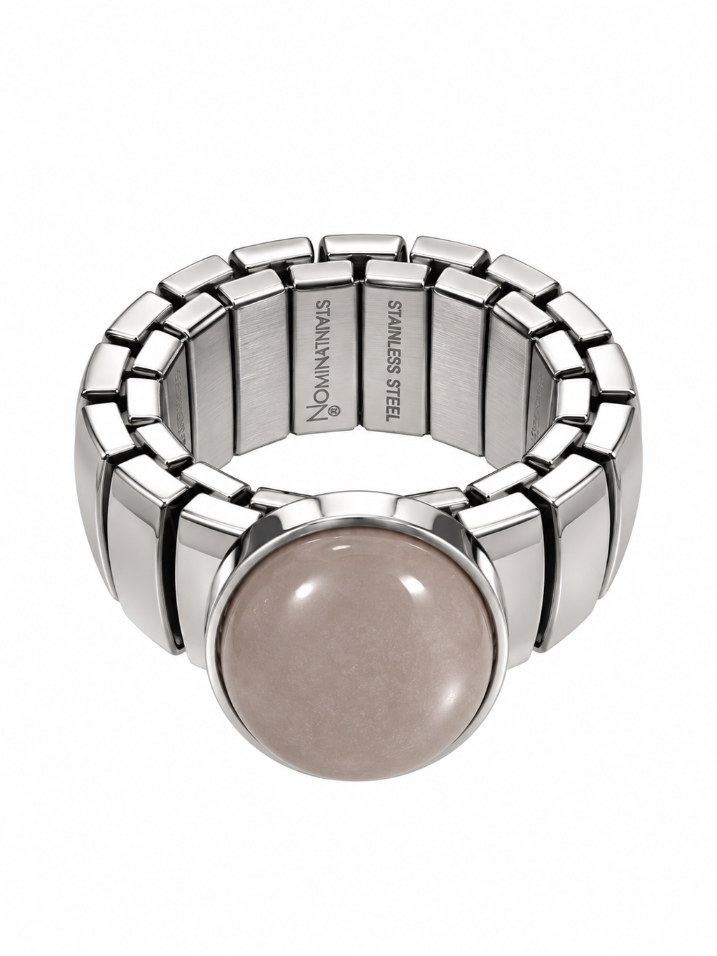 Nomination Italy Pink Cabochon Stretch Ring
