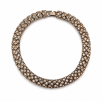 Vintage Art Deco Crystal Collar Necklace
