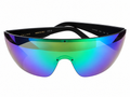 CELINE Oversized Mirrored Shield Sunglasses
