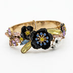 Banana Republic Floral Statement Necklace & Bracelet Set