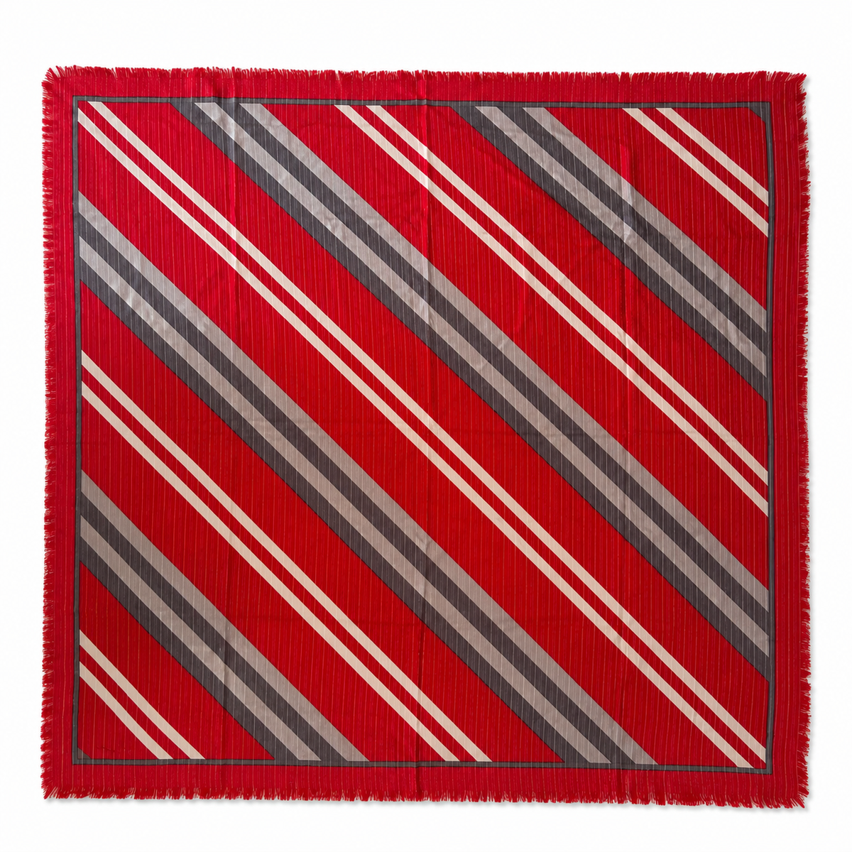 Vintage Balenciaga Oversized Striped Scarf