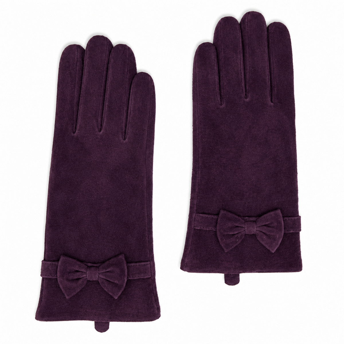 Vintage Pia Rossini Bow Detail Gloves