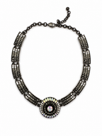 Vintage Butler & Wilson Crystal Panel Necklace