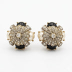 Vintage Baroque Revival Shell Motif Earrings