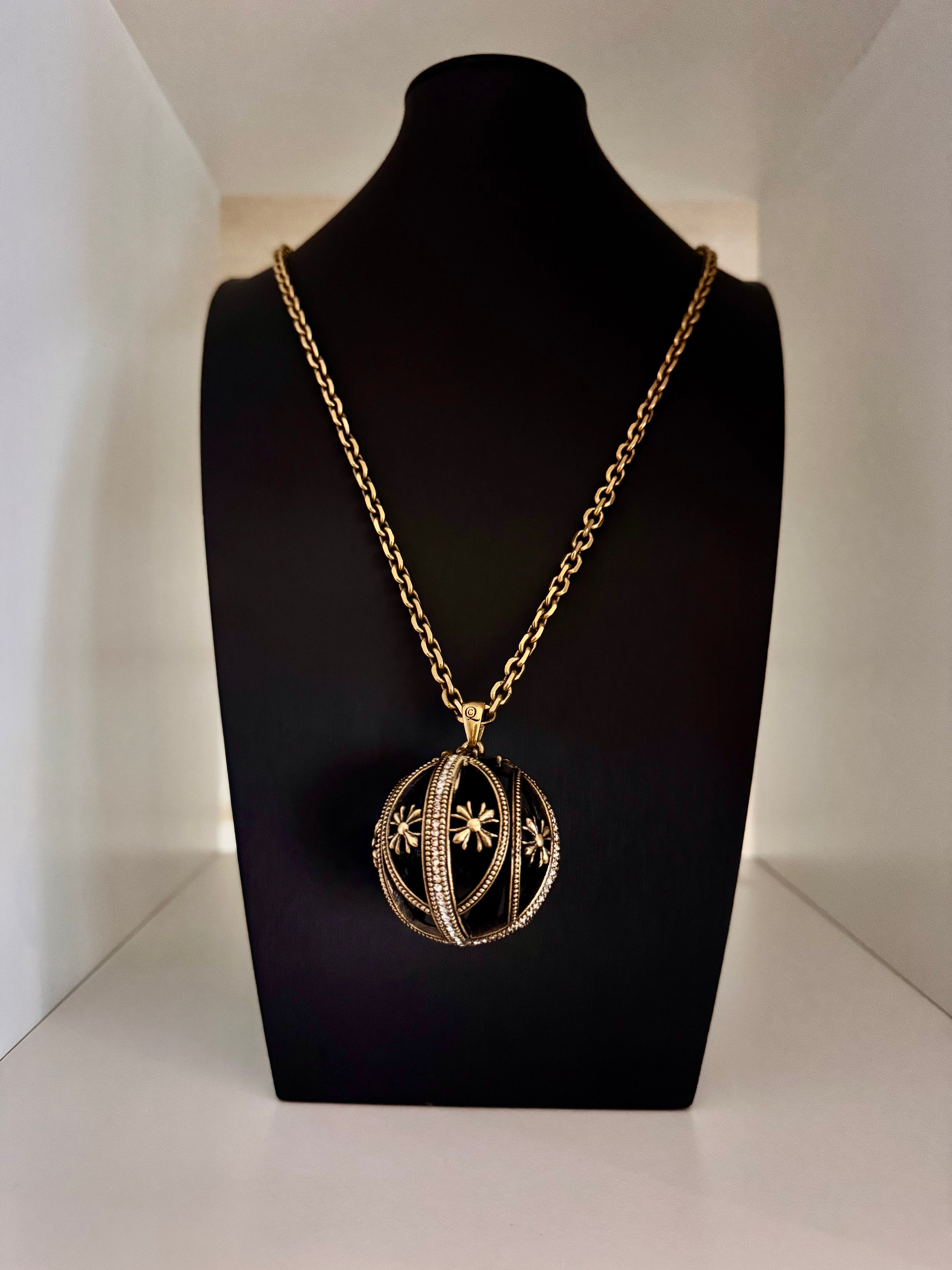 Alexander McQueen Orb Pendant Necklace