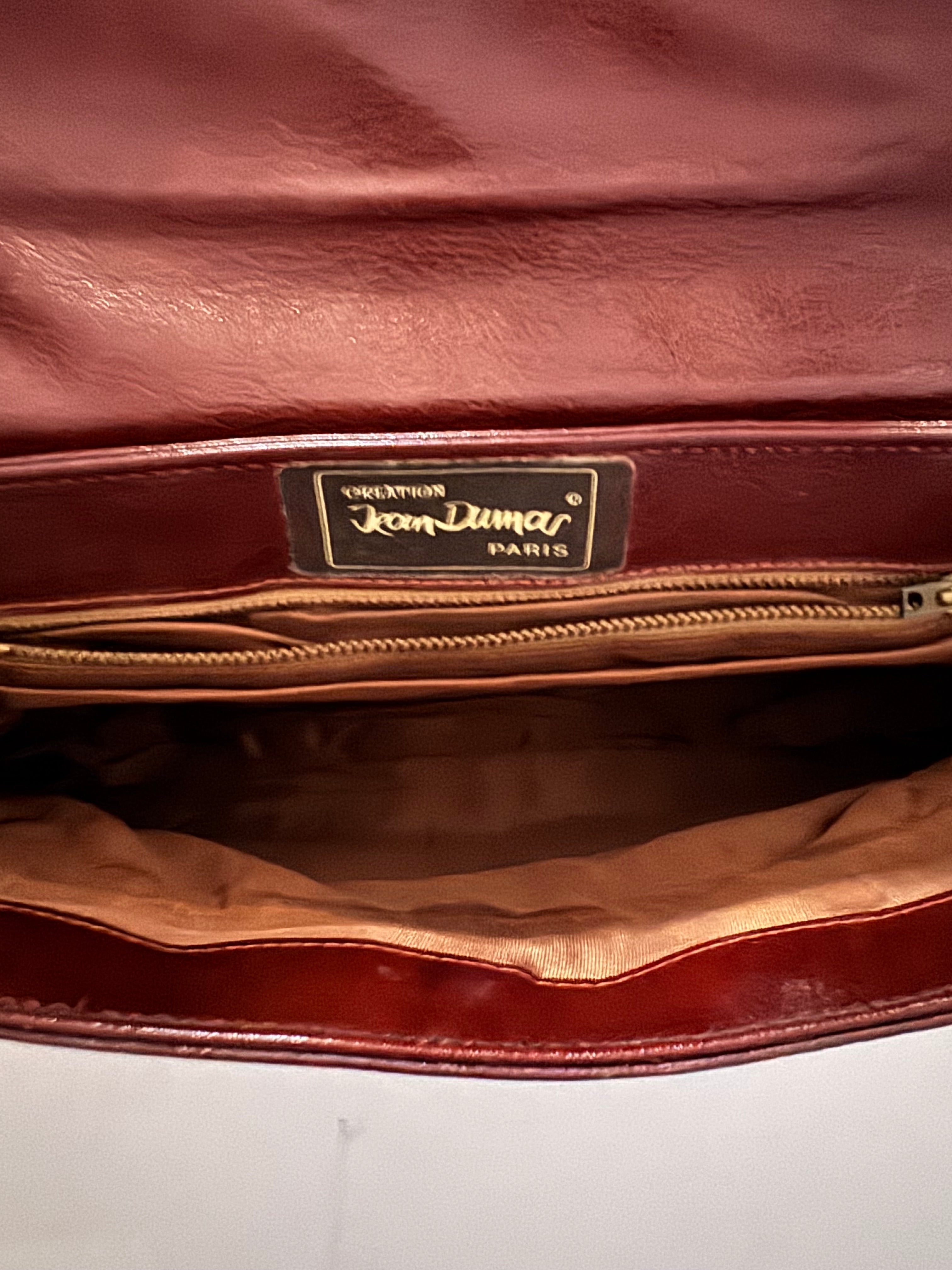 Vintage Jean Dumar - Paris Genuine Leather Clutch