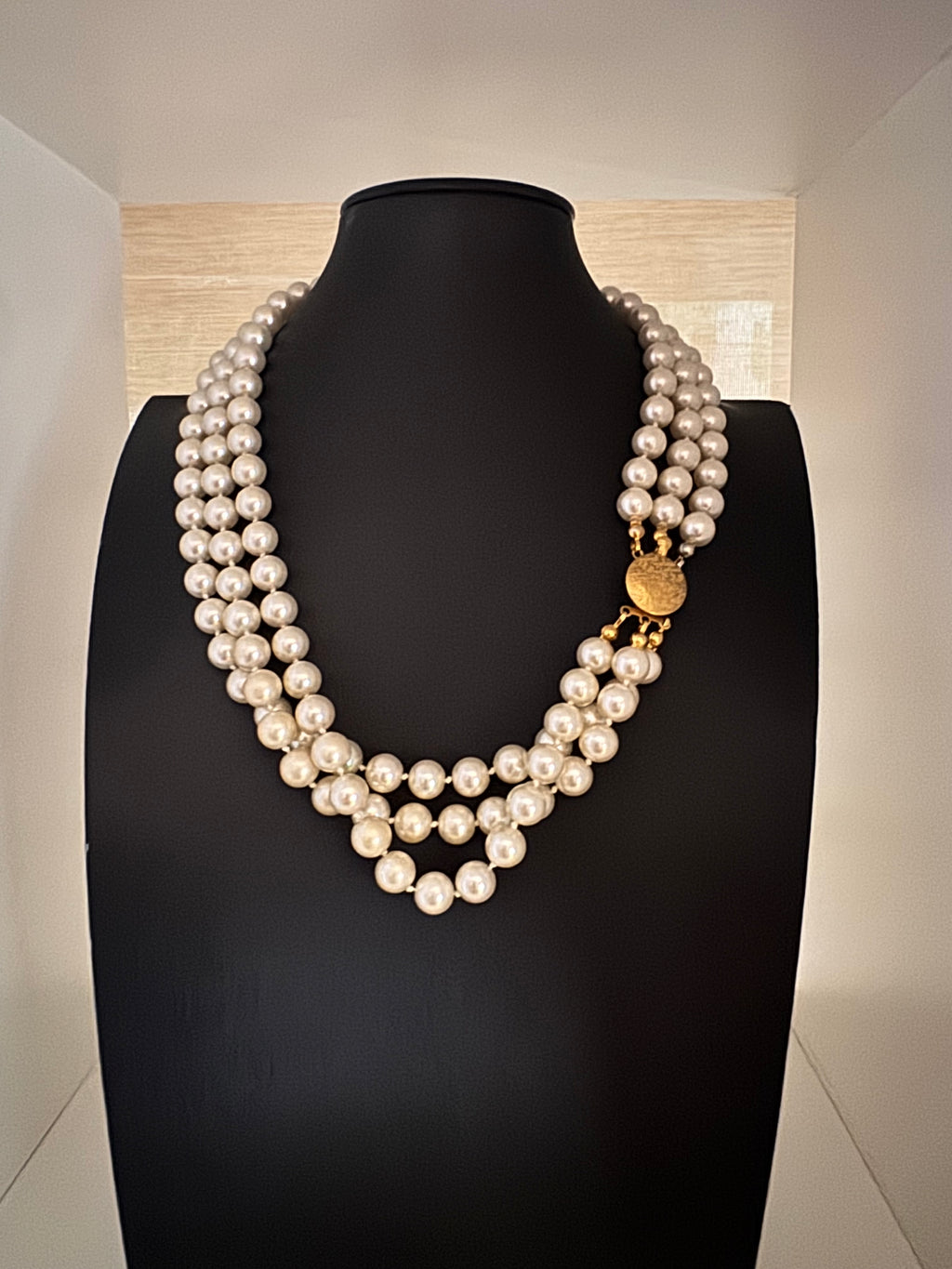 Vintage Classic Multi Strand Elegant Necklace