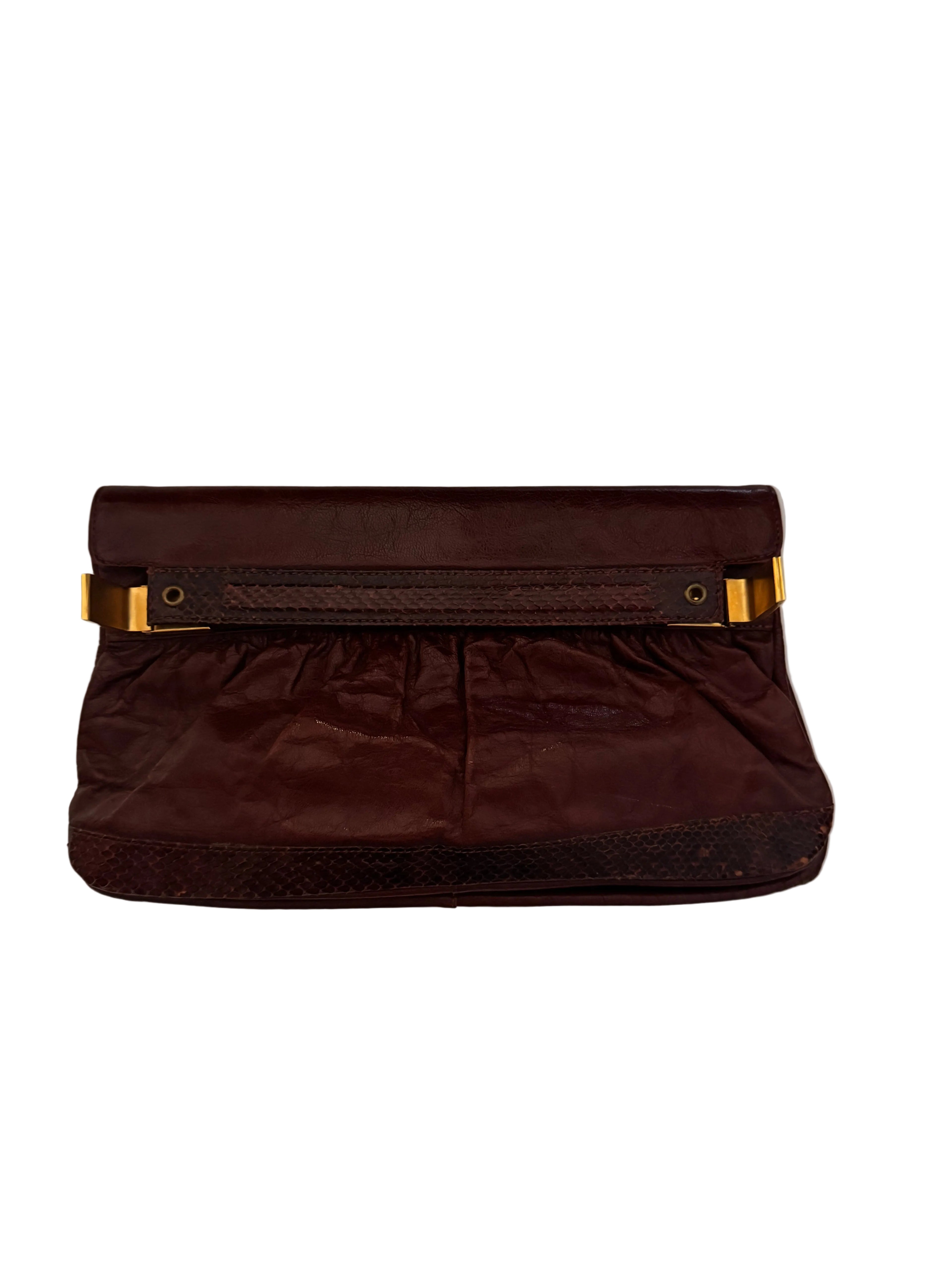 Vintage Jean Dumar - Paris Genuine Leather Clutch