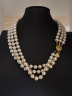 Vintage Classic Multi Strand Elegant Necklace