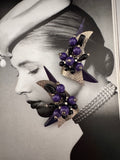 Vintage Geometric Retro Cluster Statement Earrings