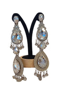 Vintage XL Crystal Chandelier Earrings