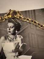 Vintage Christian Dior Sculptural Link Necklace