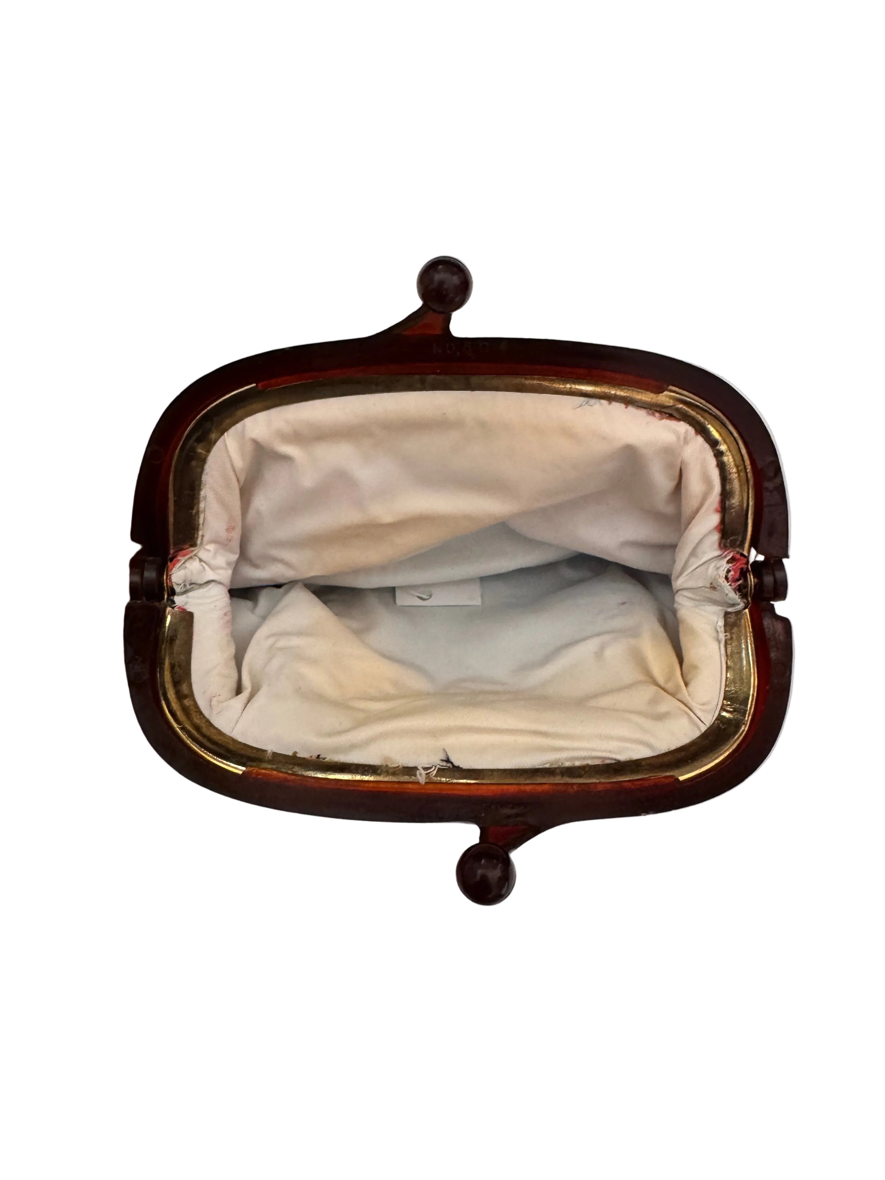 Vintage Floral Tapestry Mini Purse