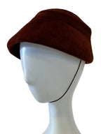 Vintage 1930s–1940s Wool Felt Bucket Hat