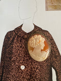 Vintage Cameo Victorian Revival Brooch