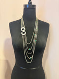 Vintage Pierre Cardin Multi-Strand Statement Necklace