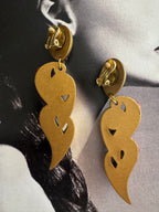 Vintage Colorful Cabochon Drop Earrings