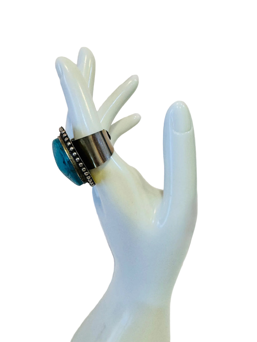 Vintage Turquoise Stone Statement Ring