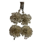 Vintage Dior Sculptural Floral Drop Earring