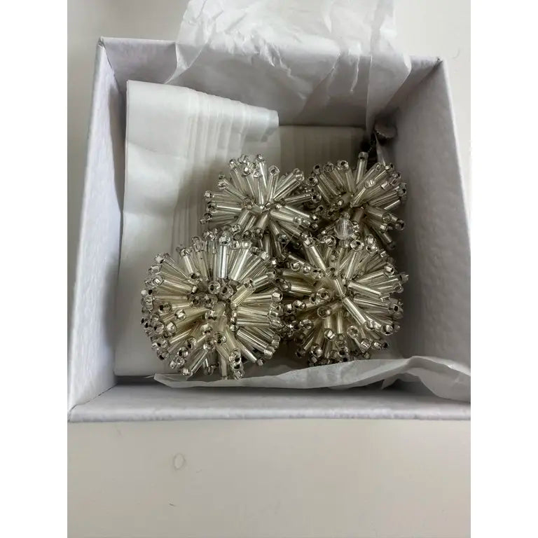 Vintage Dior Sculptural Floral Drop Earring
